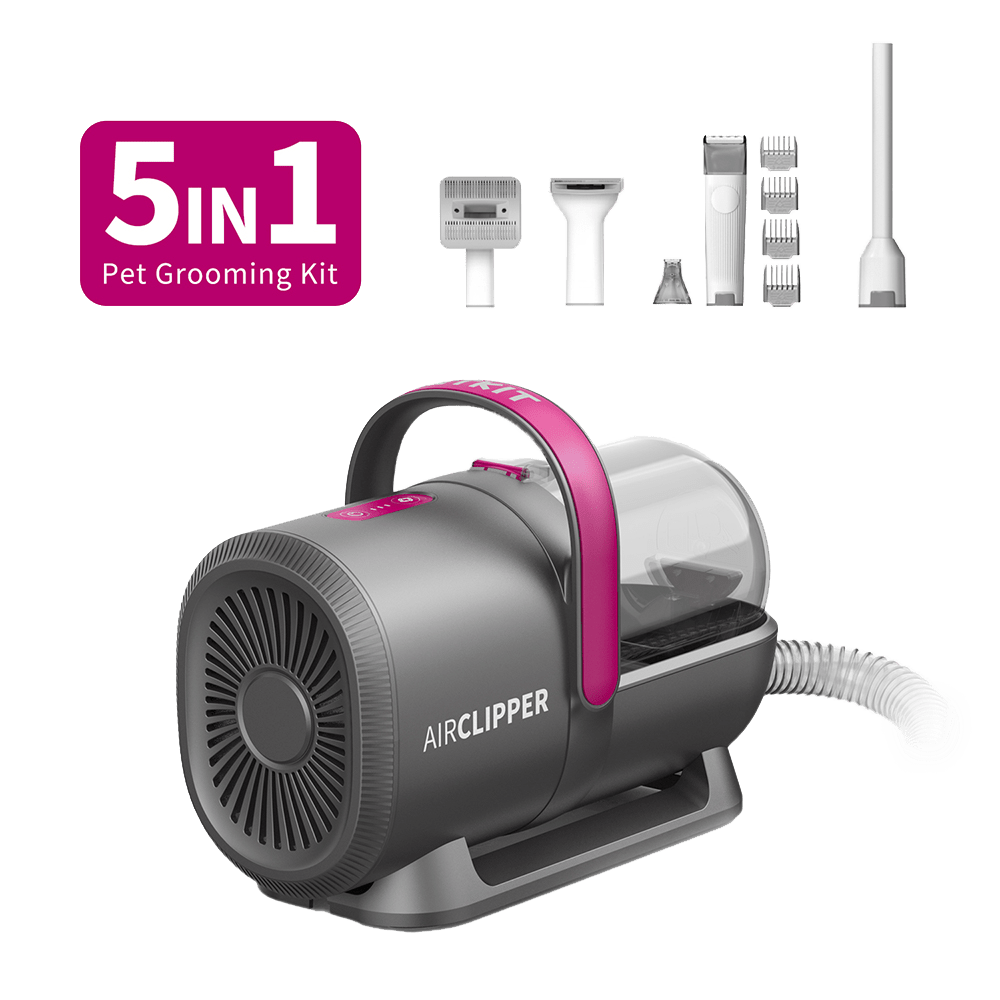 5-in-1 Pet Grooming Kit with Vacuum & Clippers | PETKIT NZ 5-in-1 Pet Grooming Kit with Vacuum & Clippers | PETKIT NZ
