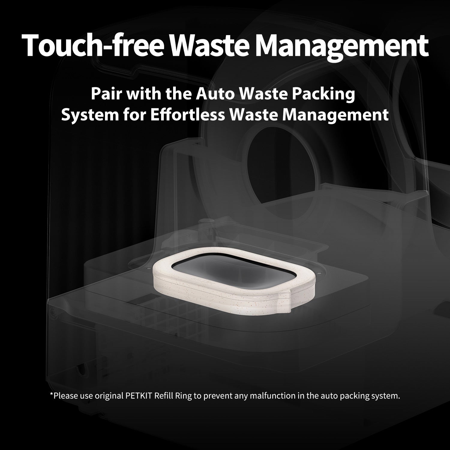 PETKIT refill rings for automatic litter boxes