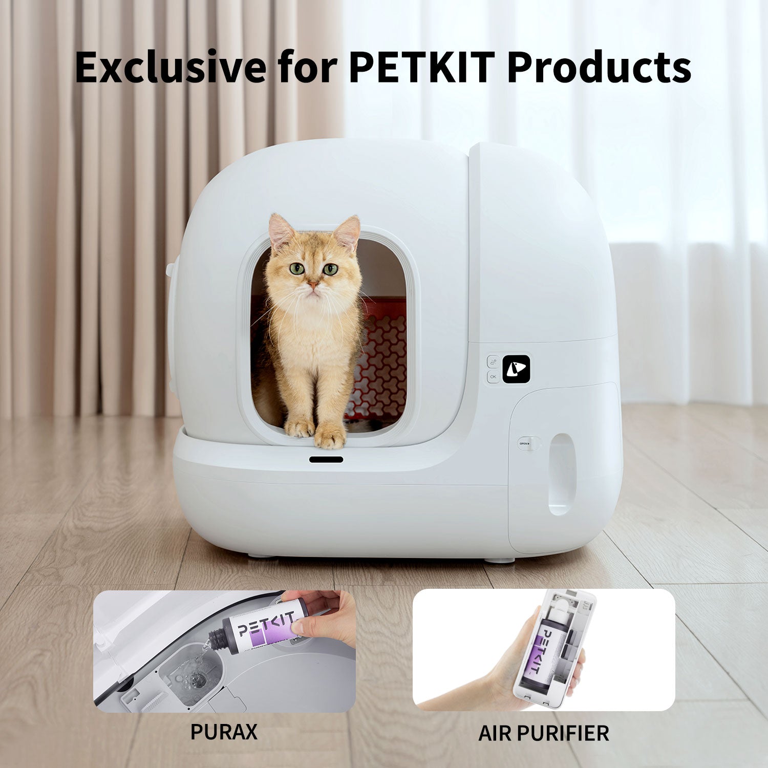 PETKIT Purifying Liquid Refill（4 bottles）