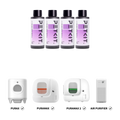 PETKIT Purifying Liquid Refill four-bottle pack