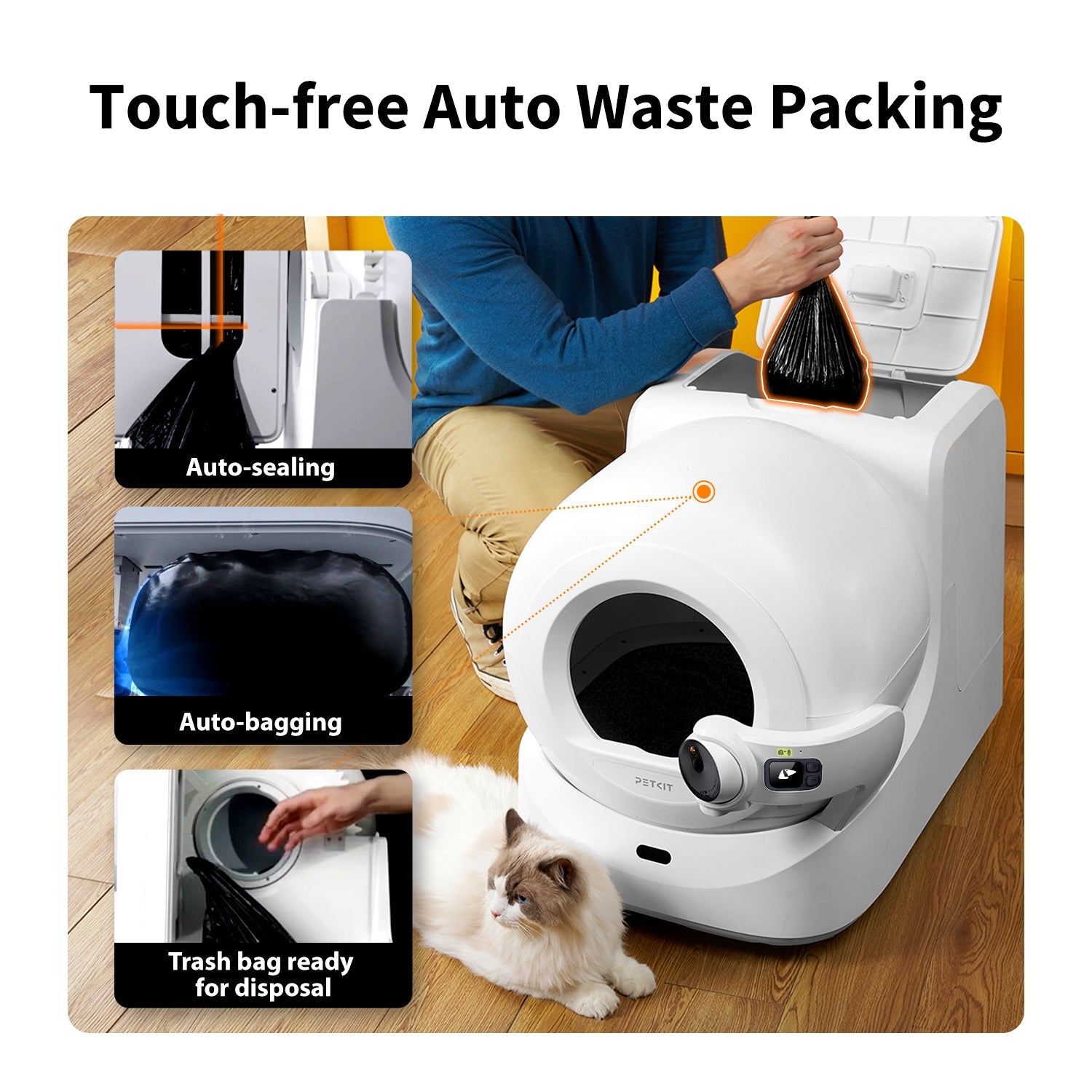 PETKIT Purobot Ultra Double Bundle app monitoring