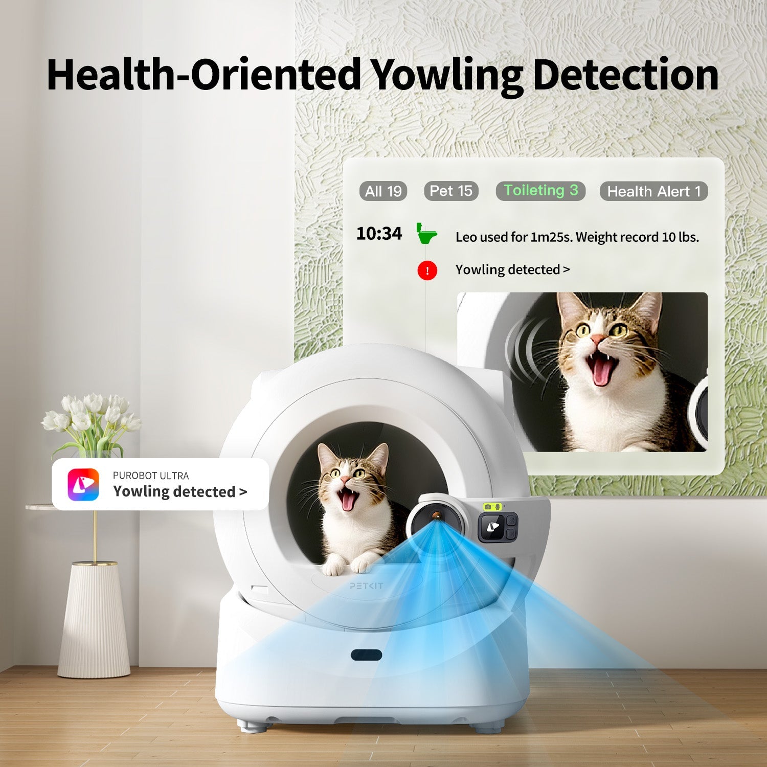 Purobot Ultra Double Bundle for multi-cat homes