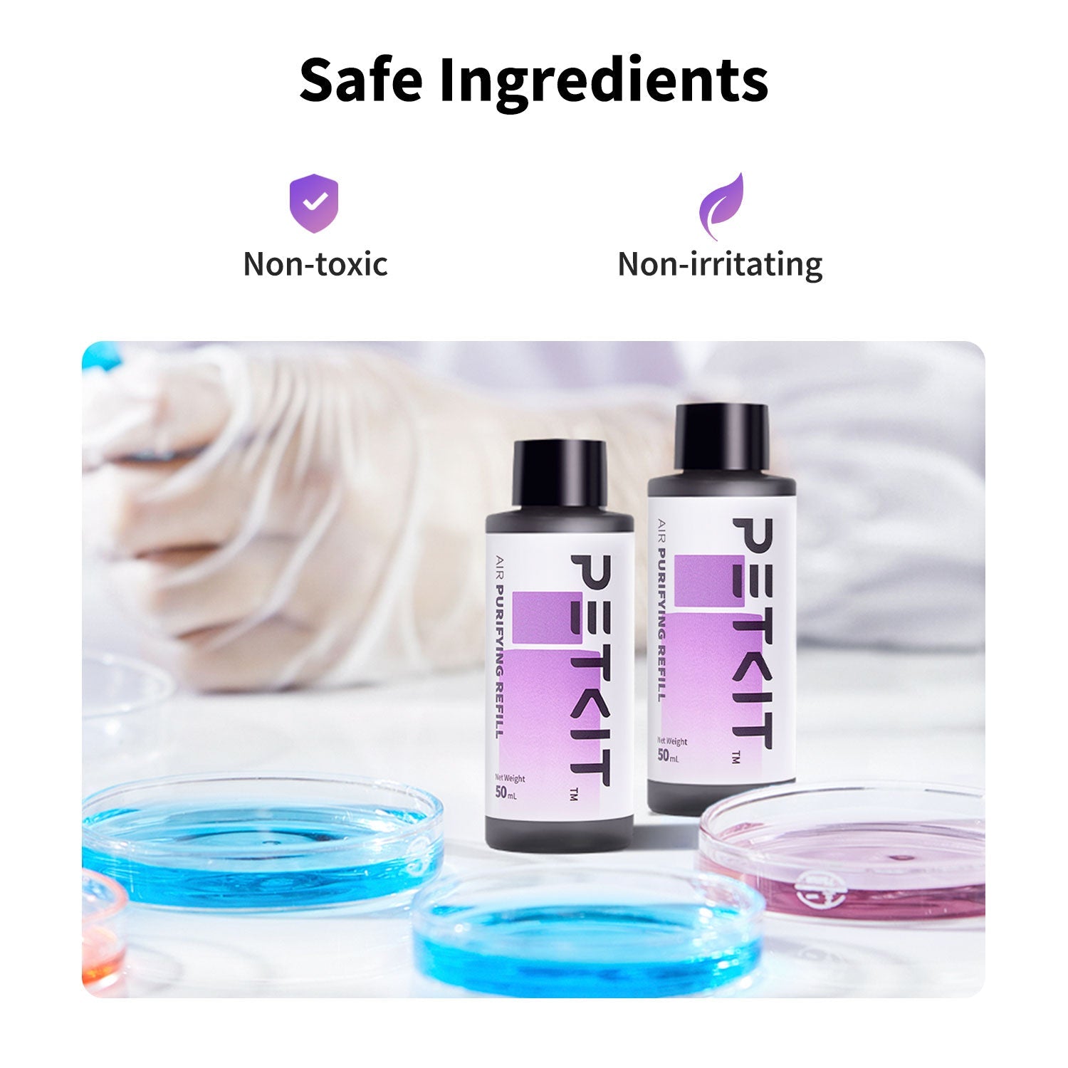 PETKIT Purifying Liquid Refill（4 bottles）